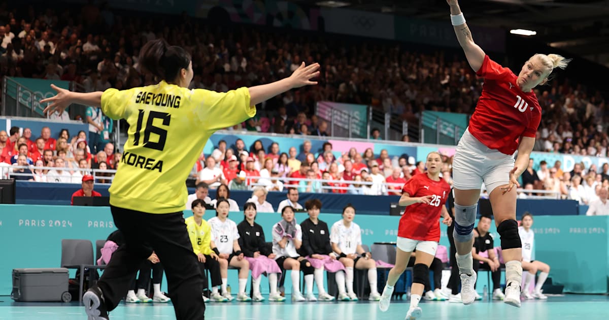 DEN-KOR - Women's Preliminary Round | Handball | Olympic Games Paris 2024