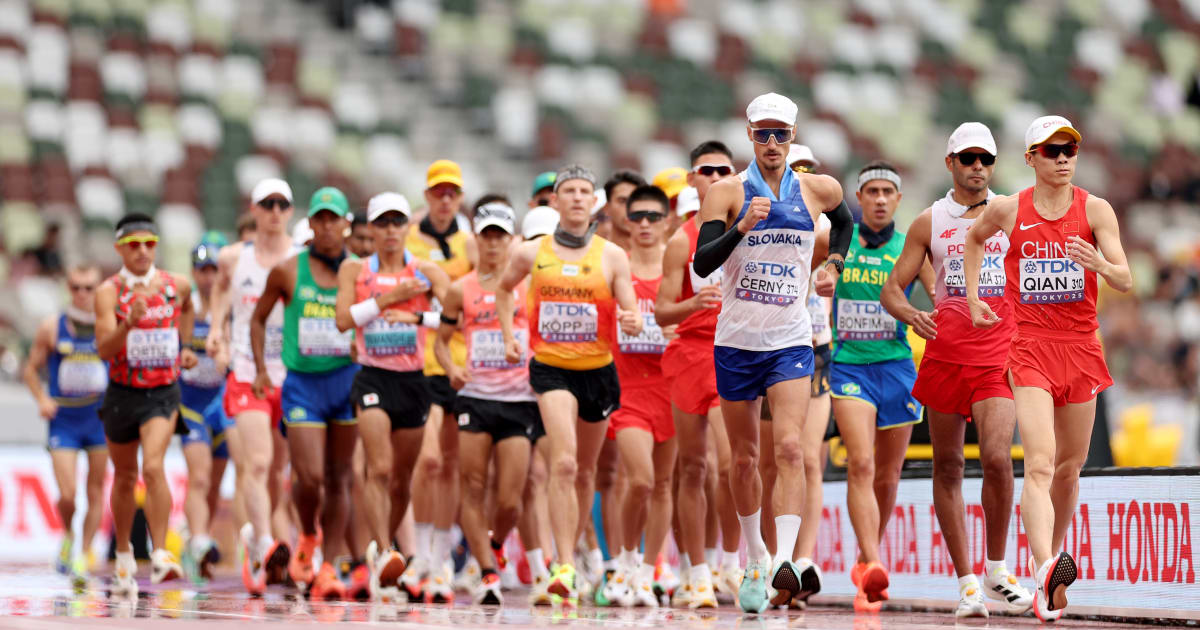 セバスチャンが20 kmのレースウォークで31位になるので、インドは空白を描きます