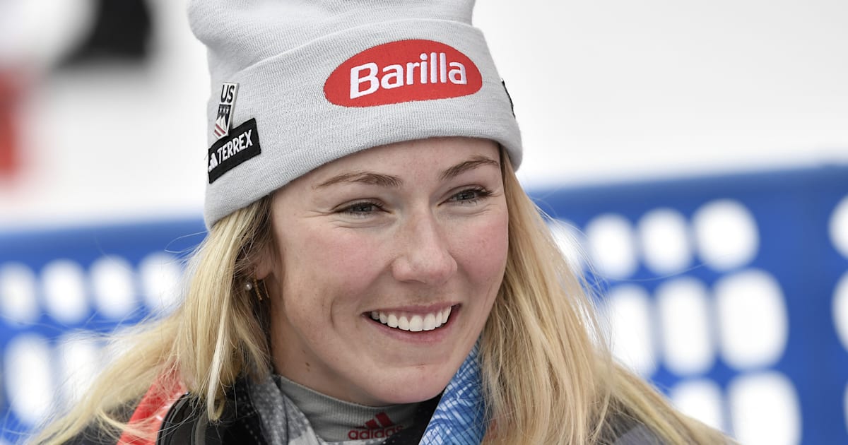 Alpine skiing - Mikaela Shiffrin returns to Cortina crash site “totally ...