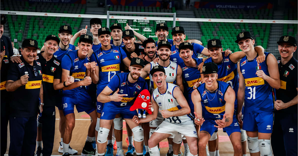 L'Italia maschile del volley si è qualificata alle Olimpiadi di Parigi
