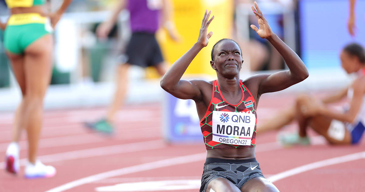 Mary Moraa exclusive: Orphaned as a toddler, Kenya’s newly crowned 800m ...