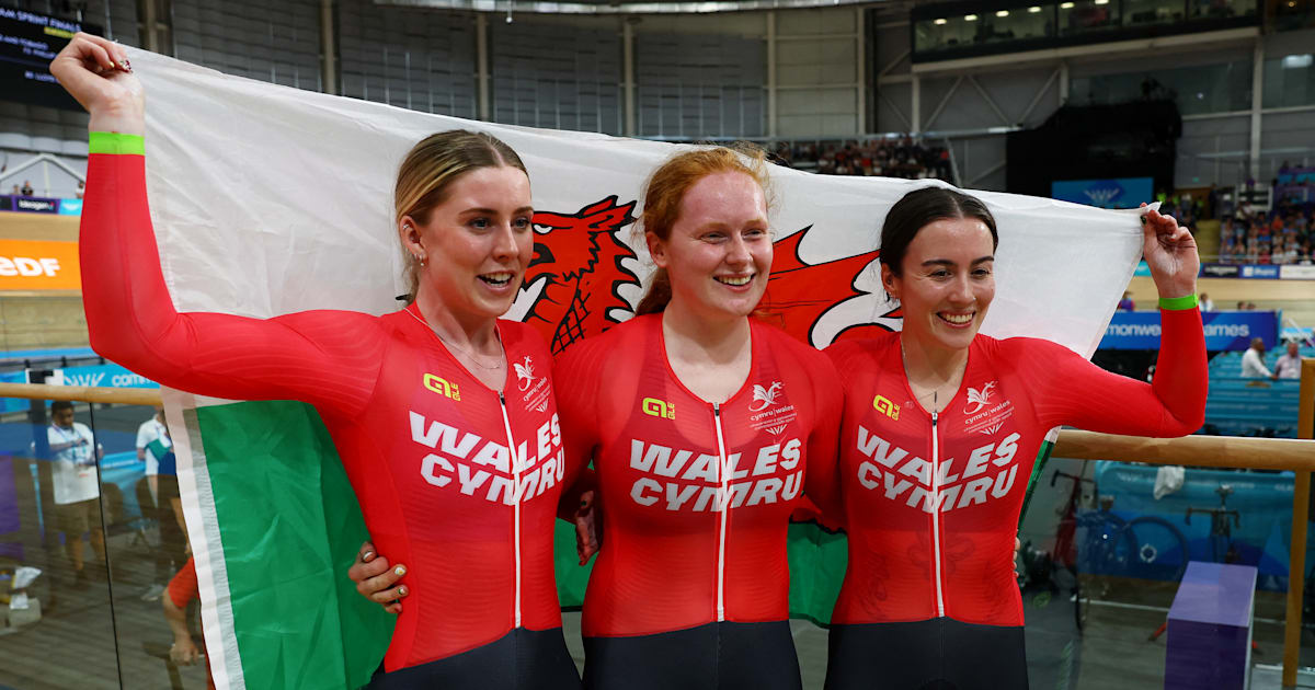 Glasgow 2026 Commonwealth Games: Emma Finucane powers Wales to team sprint gold in Glasgow