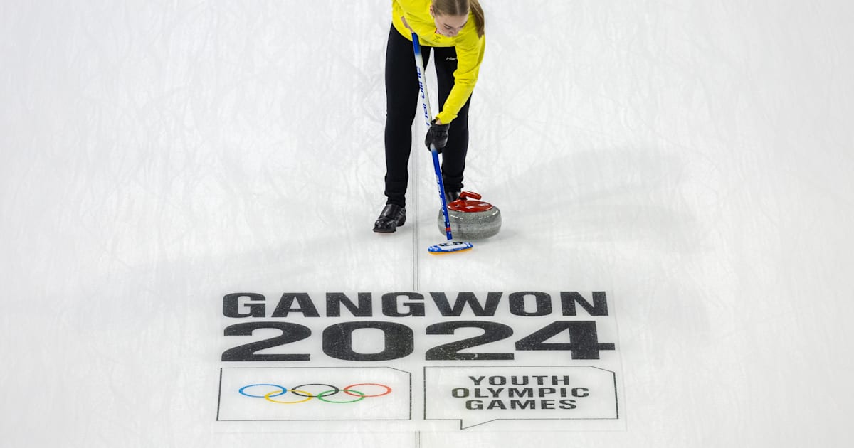 Mixed Team Round Robin SWE CHN Curling Winter Youth Olympic Games