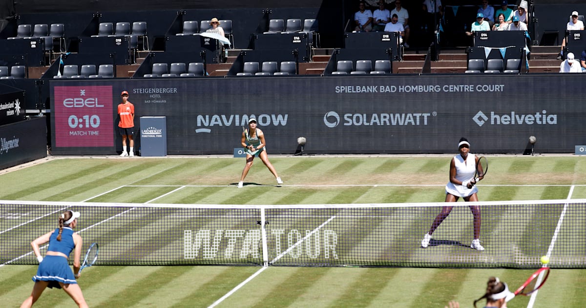 Alex Eala and Venus Williams bow out of 2026 Bad Homburg Open after quarter-finals defeat in doubles