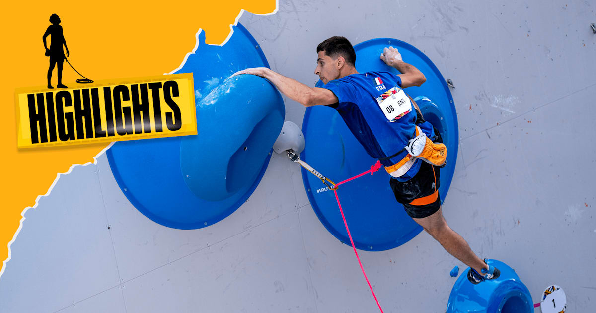 Highlights Sport Climbing Olympic Qualifier Series 2024 Lead Semifinals Budapest