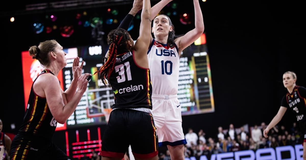 2024 FIBA Women's Basketball Olympic Qualifier Tournaments U.S. beats