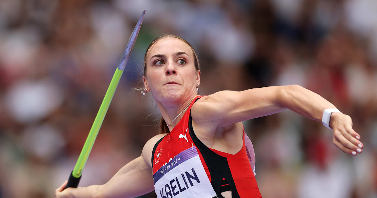 Javelin Throw Heptathlon Groups A & B | Athletics | Olympic Games Paris ...