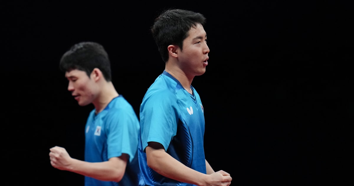 Jang Woo-jin and Lim Jong-hoon Win Silver Medal in Men’s Doubles Final