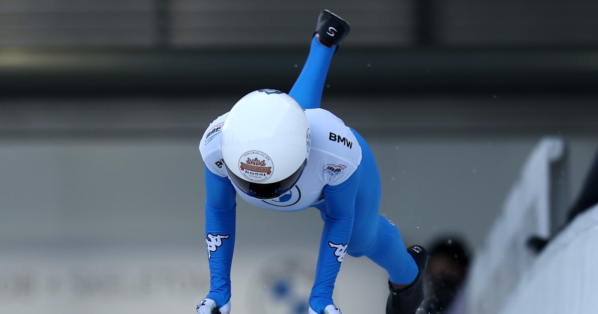 Squadra italiana di skeleton - Olimpiadi di Pechino 2022