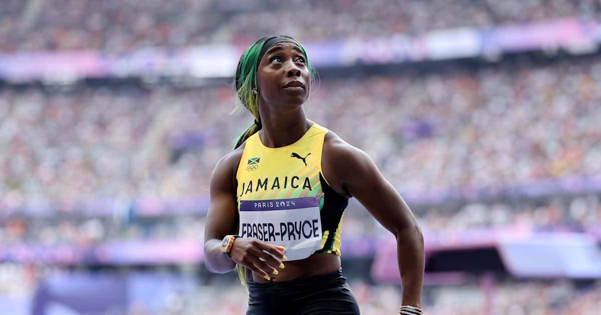 Shelly-Ann Fraser-Pryce, double championne olympique du 100 m, déclare forfait avant les demi-finales à Paris 2024