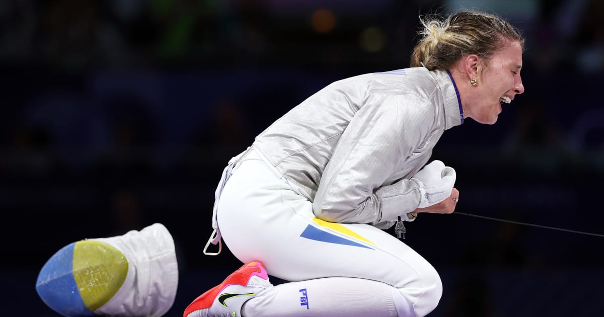 Paris 2024 anniversary — Olga Kharlan, the comeback queen, resilient on ...