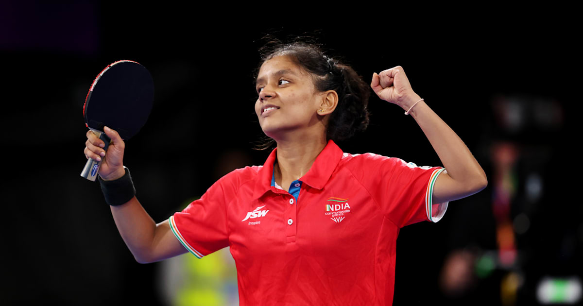 India's Akula Exits Paris Olympics Table Tennis