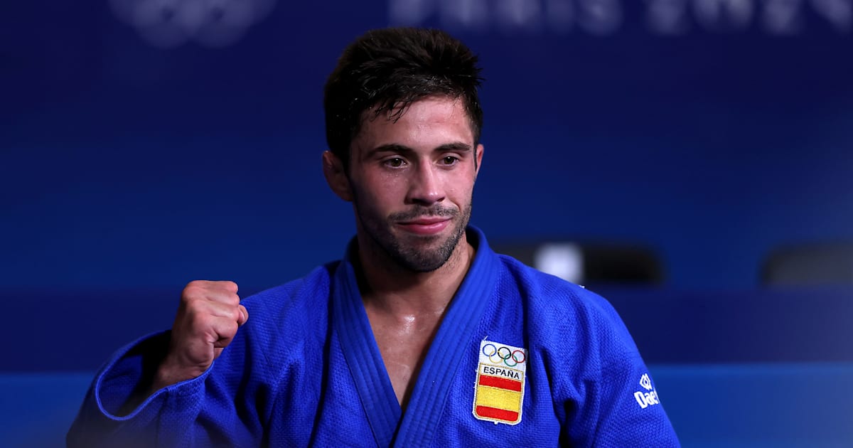 Fran Garrigós breaks the Spanish judo drought with a bronze medal on the Paris 2024 Olympic Video games