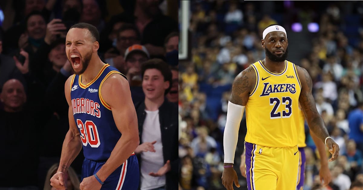 NBA 2023 Playoffs: Steph Curry vs LeBron James - Head-to-head