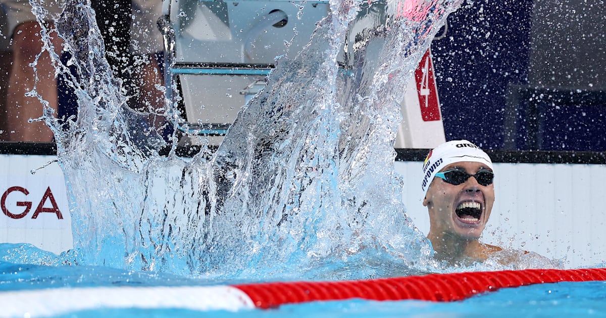 David Popovici « vise la perfection » en natation et remporte l’or du 200 m nage libre aux Jeux olympiques de Paris