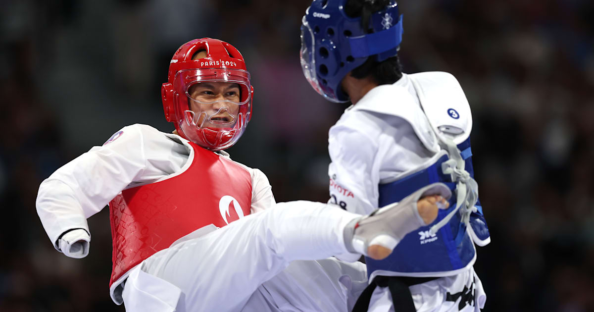 Paralympics Pars 2024 | Para taekwondo - Bopha Kong, who injured his ...