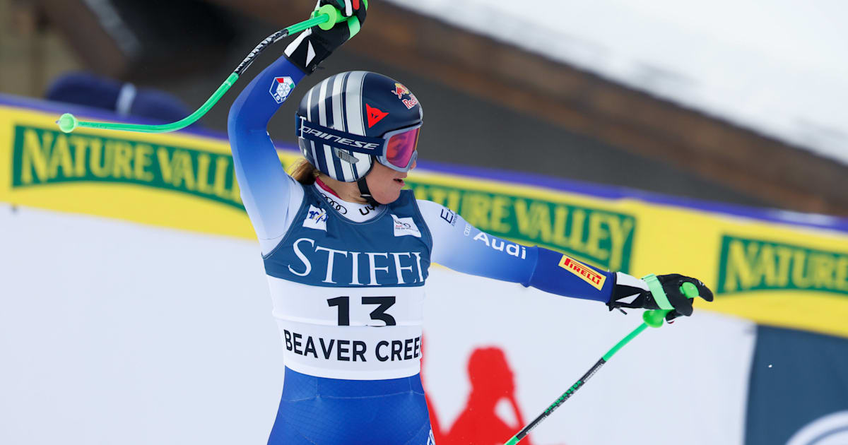 2024/2025 FIS alpine ski World Cup: Sofia Goggia dances into comeback from injury with a Super G victory and second podium at Beaver Creek