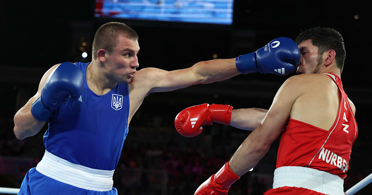 Paris 2024 boxing: All results, as Ukraine's Oleksandr Khyzhniak claims gold medal in men’s -80kg weight class