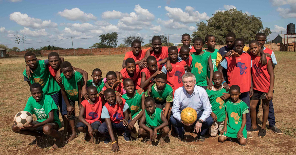 IOC President visits OlympAfrica centre in Mozambique Olympic News