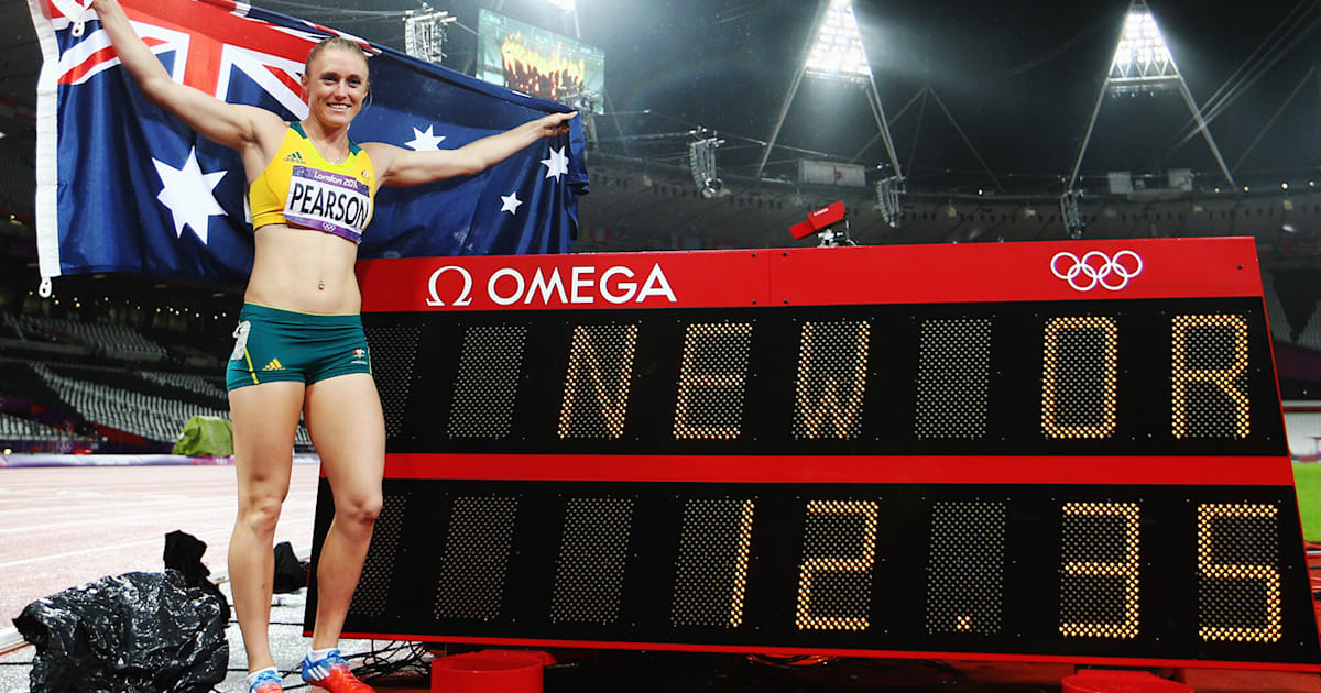 Pearson sets Olympic record for Women's 100m hurdles | London 2012 Replays