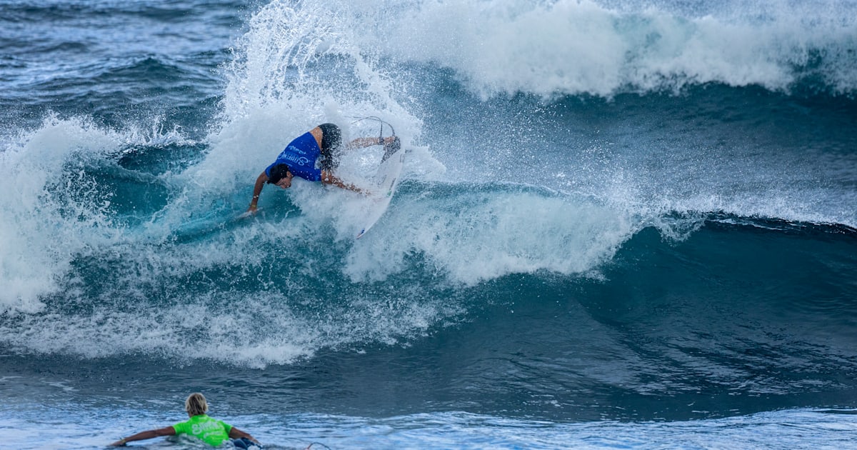 ISA World Surfing Games 2024 highlights Men's top 5 waves of day 7 in