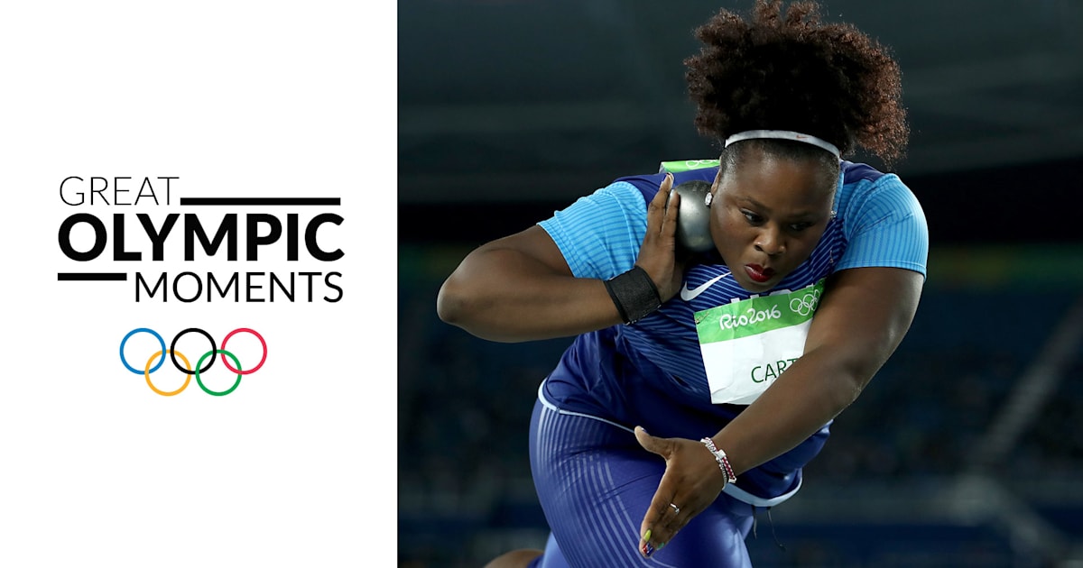Olympics women shot put