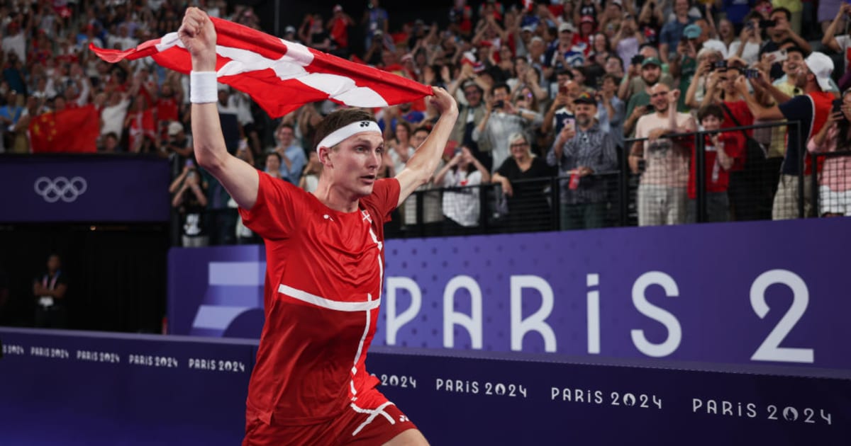 Viktor Axelsen (DEN) v Kunlavut Vitidsarn (THA) - Men's Singles Gold ...