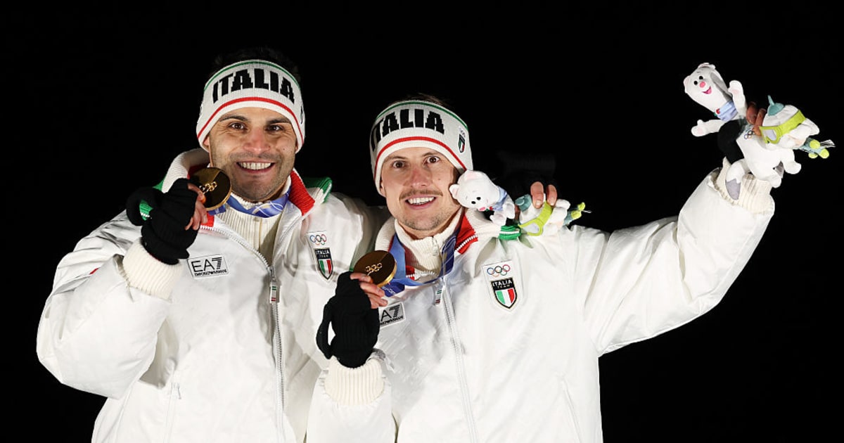 Emanuel Rieder e Simon Kainzwaldner (ITA) Oro Doppio Maschile ...