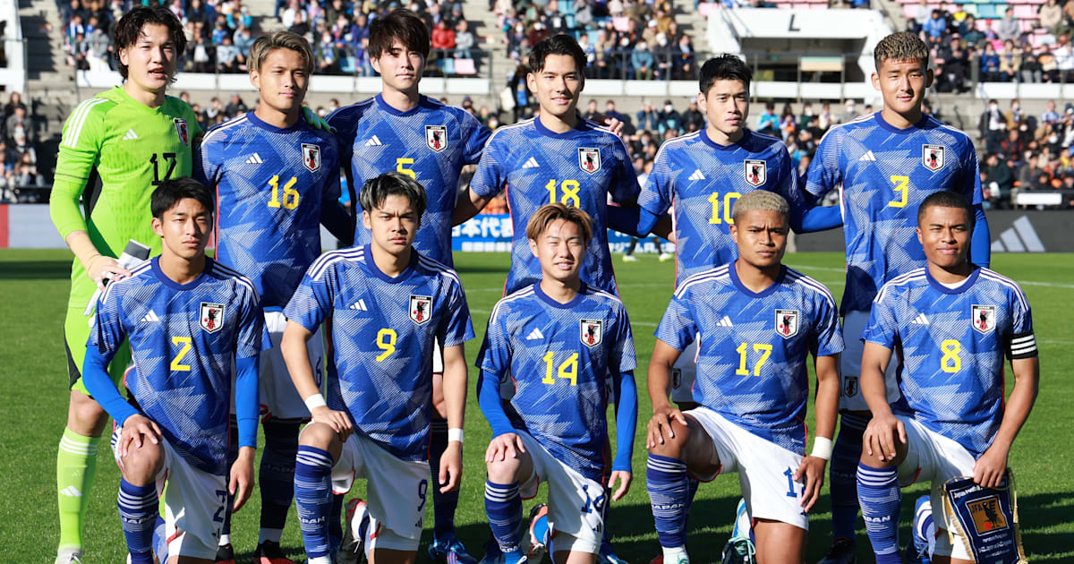3月の国際親善試合に臨むサッカーU-23日本代表メンバーを発表…パリ