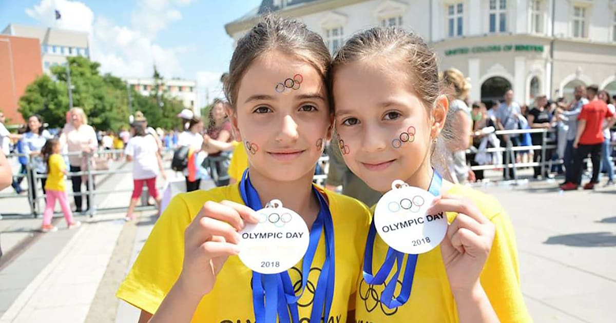 Youngsters turn out in force to mark Kosovo’s Olympic Day Olympic News