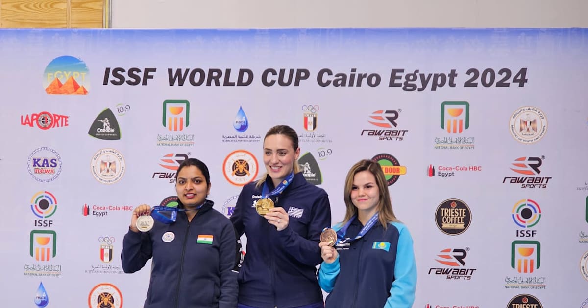 issf world cup 2024 india medals list