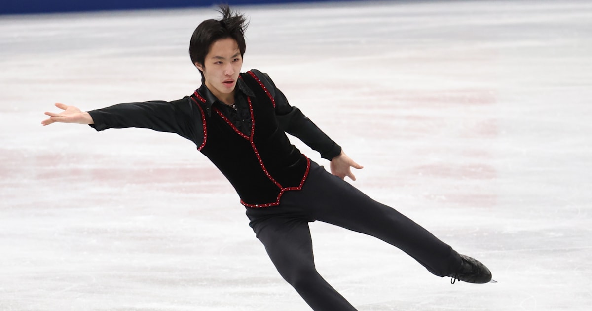 Figure skating Skate Canada 2022 Miura Kao leads teammate Uno Shoma