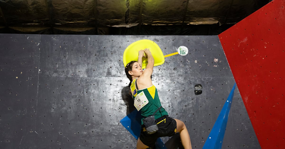 Australia’s sport climbing team for Paris 2024 Olympics