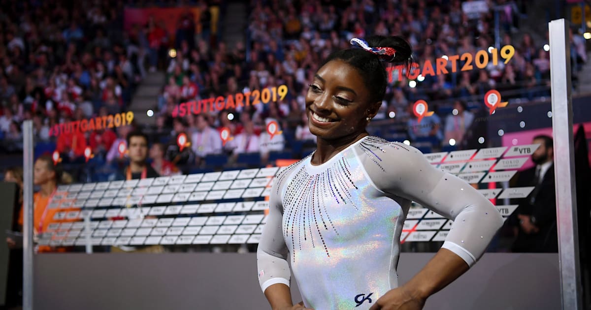 Simone Biles Makes History Again Winning Her Fifth All -around World Title.