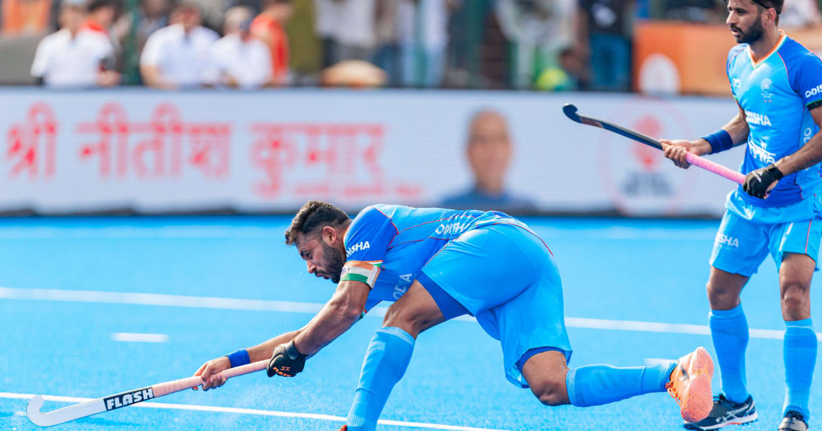 Harmanpreet Singhのハットトリックは、インドが中国を4-3で破るのを助けます