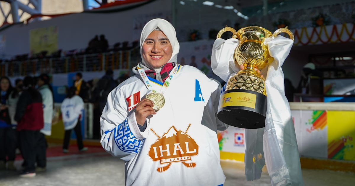 Samina Khatoon, Kargil's pride, reflects the ice hockey ambition among women in Ladakh