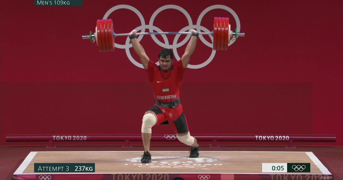 Medal Moment | Tokyo 2020: Weightlifting Men's 109kg - A Djuraev (UZB)