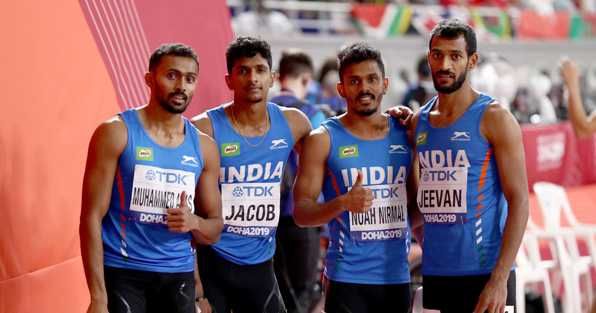 Indian men's 4x400m relay team edge closer to Olympic berth