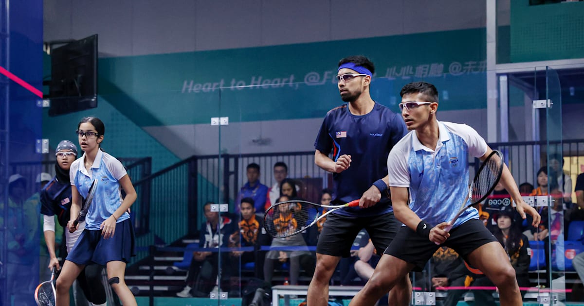 Asian Games 2023 squash: Anahat Singh and Abhay Singh win bronze medal ...