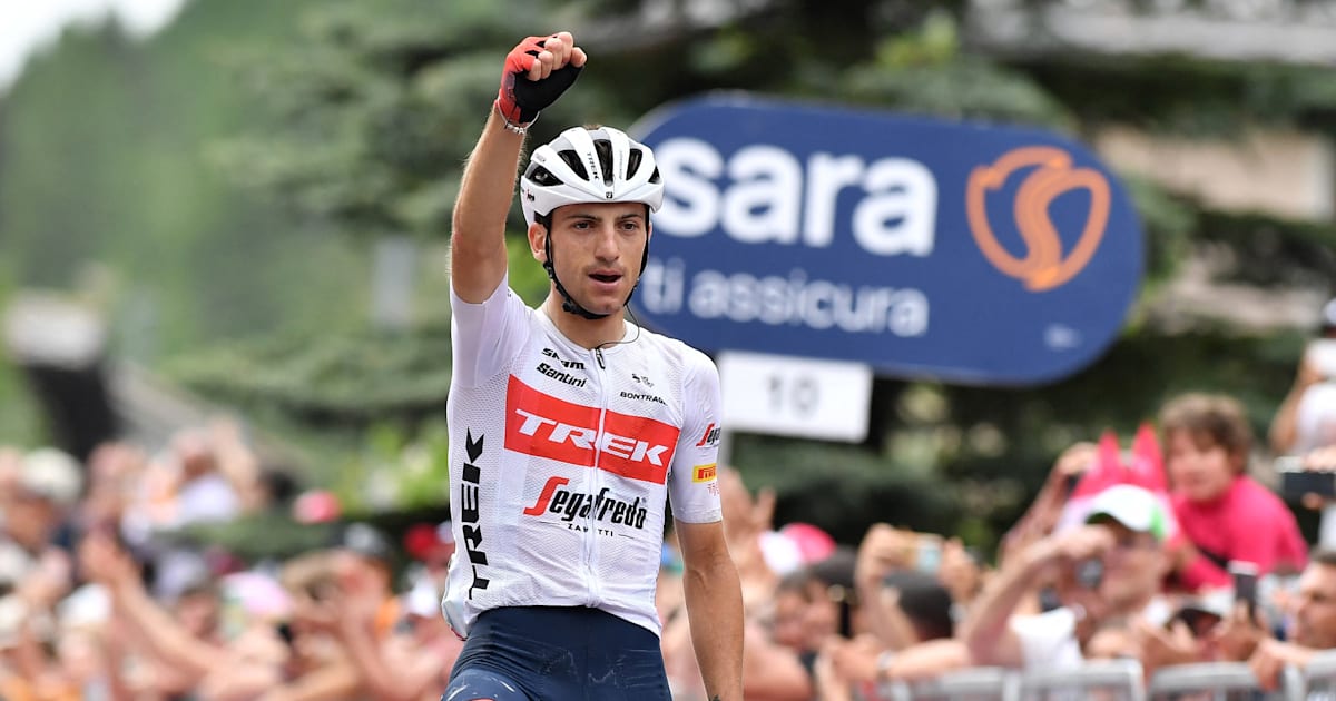 Ciccone wins Stage 15, Carapaz retains lead at 2022 Giro d'Italia - Results