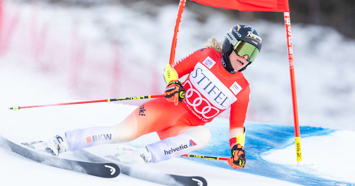 Alpine Skiing World Cup 2023/2025 Lara GutBehrami stays perfect in