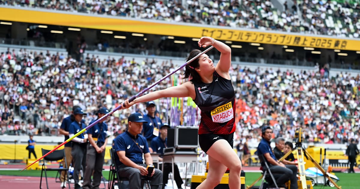 女子やり投・北口榛花、2連覇達成！ゴールデングランプリ陸上2025