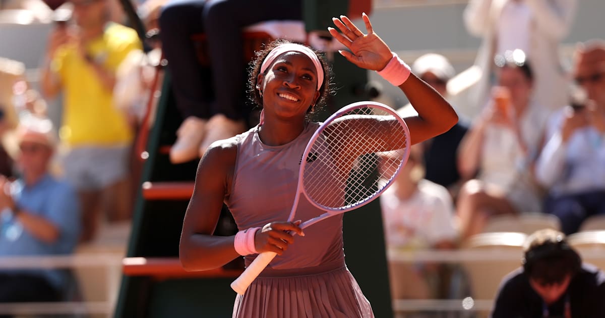 French Open 2026: Coco Gauff beats Mayar Sherif in straight sets to move through to third round at Roland-Garros