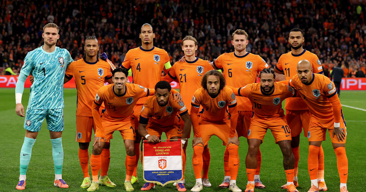 オランダ代表・FIFAワールドカップ2026丨日程・放送予定・メンバー一覧