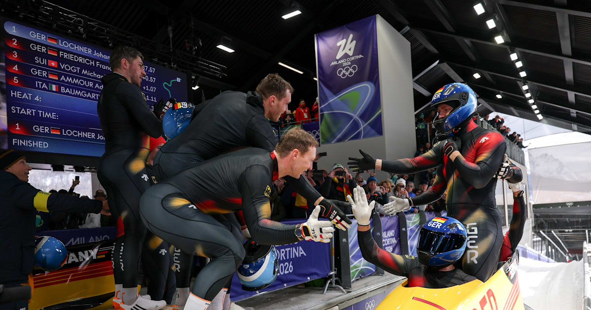 Cuádruple (M), manga 4 - Bobsleigh | Milano Cortina 2026