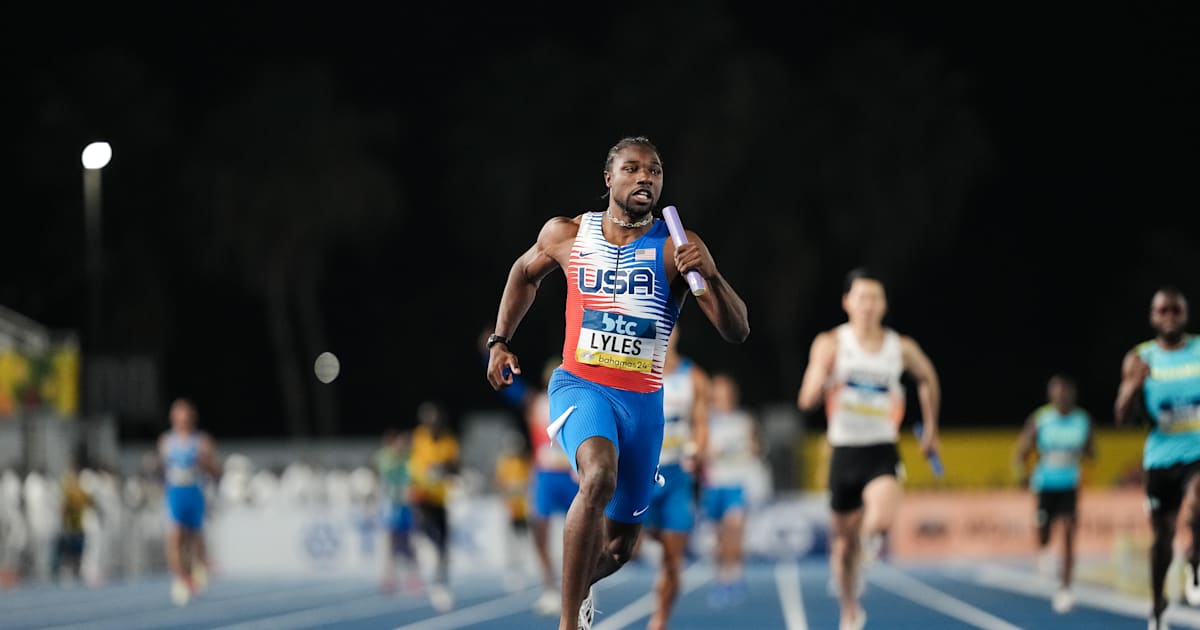 USA Wins Five Titles While Botswana Claims Victory in Men’s 4×400 Relay