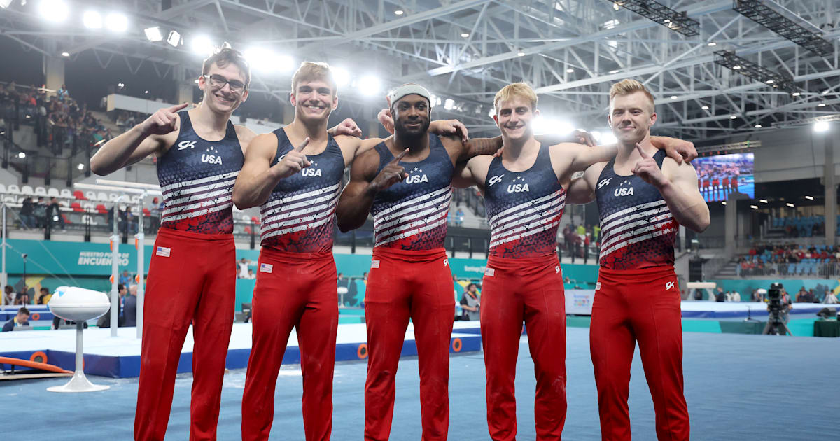 Santiago 2023 Team USA claims Pan Am Games men's artistic gymnastics