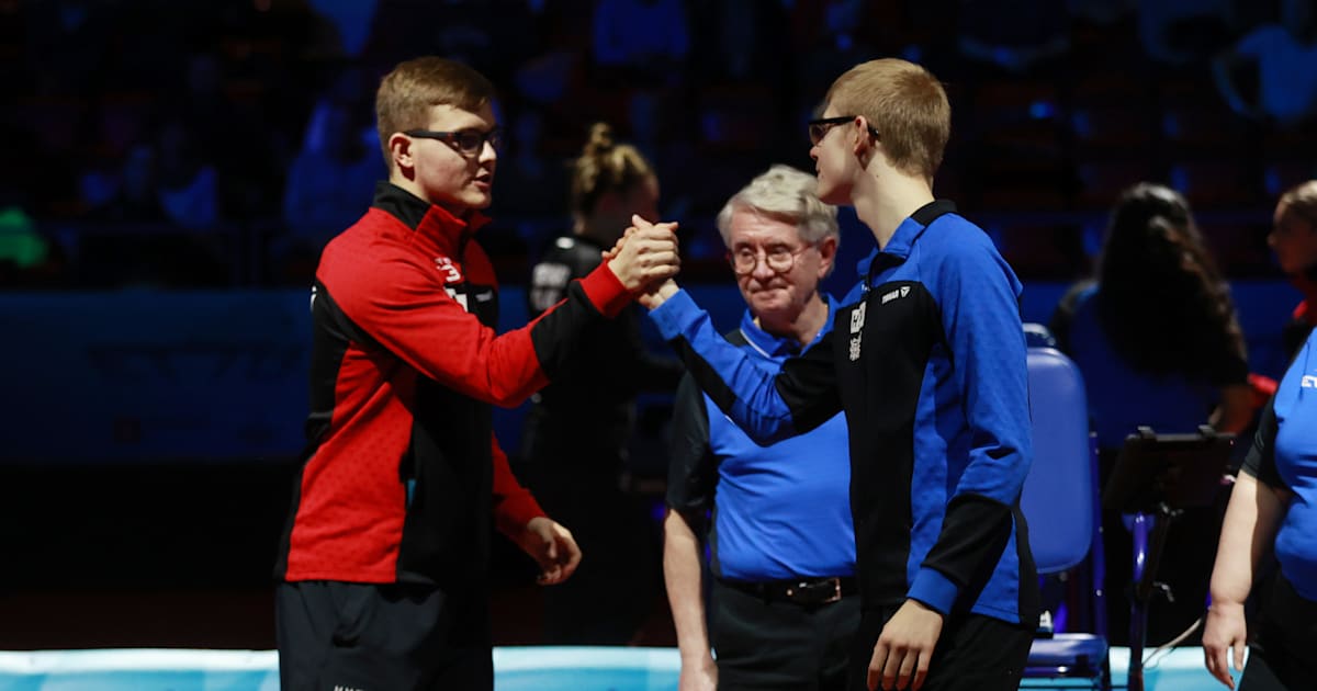 Table tennis siblings Alexis and Félix Lebrun Brothers, friends and rivals