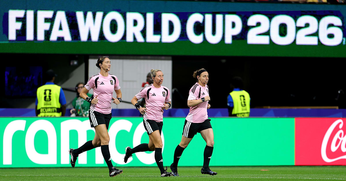 “It represents something bigger”: All-female refereeing crew make history at FIFA World Cup 2026
