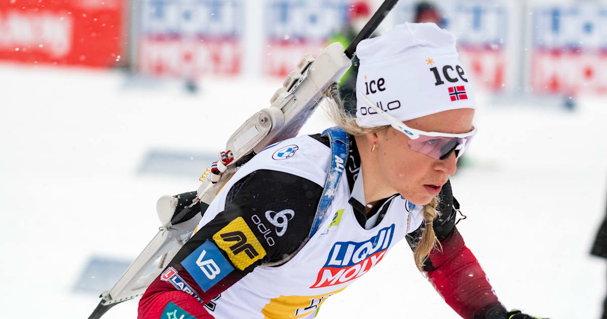 Tiril Eckhoff wins first individual world title in five years